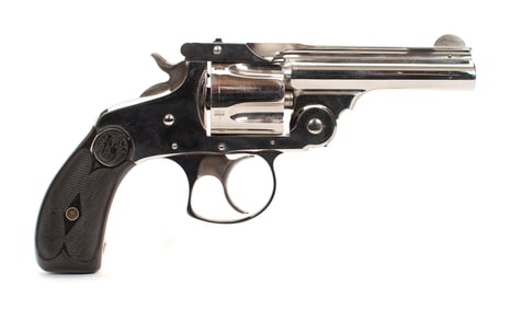 SMITH AND WESSON 38 CAL REVOLVER.