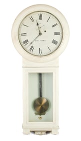 ANTIQUE SETH THOMAS SCHOOL HOUSE CLOCK.