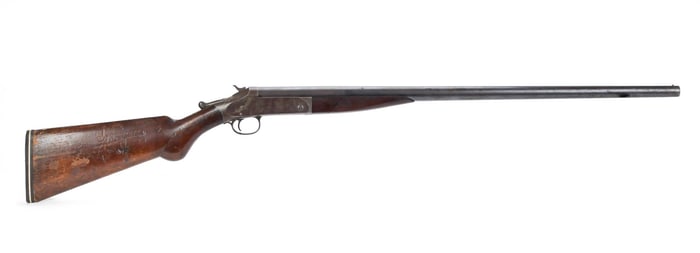 H&R PAT 1900, 16 GAUGE  BREAK ACTION SHOTGUN.