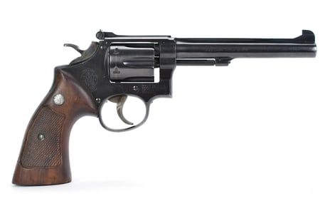 SMITH & WESSON .22LR DOUBLE ACTION REVOLVER.