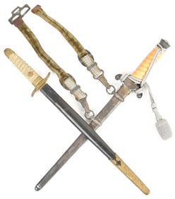 TWO GERMAN KNIVES.