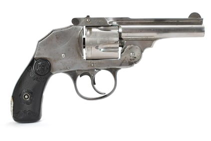 IVER JOHNSON .38 CAL DOUBLE ACTION REVOLVER.