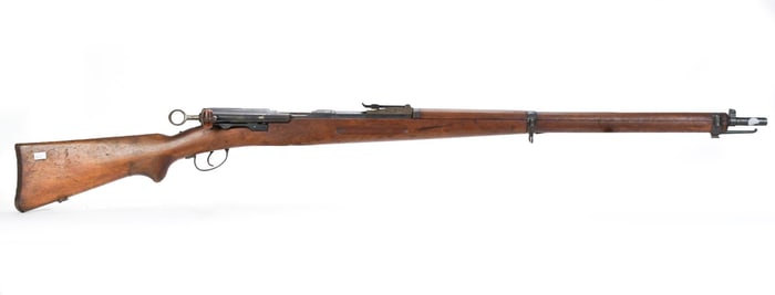 SCHMIDT RUBIN MODEL 89-11, BOLT ACTION STRAIGHT PULL.