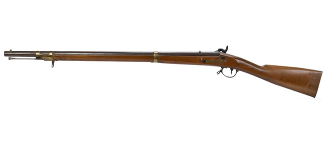 ANTIQUE NAVY ARMS ZOUAVE .58 CAL PERCUSSION RIFLE.