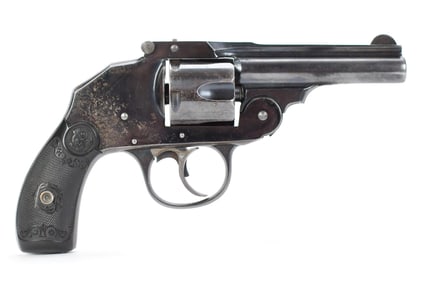 IVER JOHNSON .38 CALIBER TOP BREAK REVOLVER.