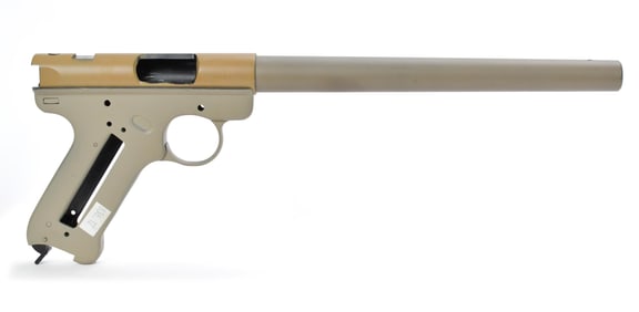 RUGER MARK II TARGET .22 CALIBER FRAME AND BARREL.