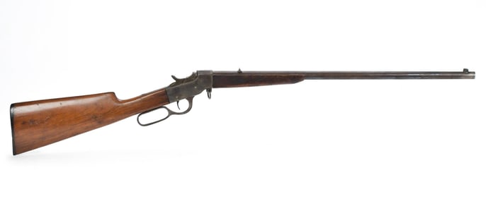 HOPKINS & ALLEN 822, .22LR LEVER ACTION RIFLE.