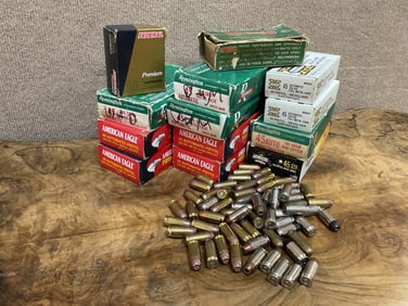 ROUGHLY 650, .45 CALIBER ROUNDS.