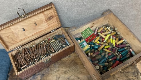 LARGE COLLECTION OF AMMUNITION.