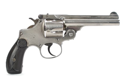SMITH & WESSON .38 CALIBER TOP BREAK REVOLVER.