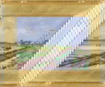 STANLEY WOODWARD OIL, 'CELERY FIELDS'.