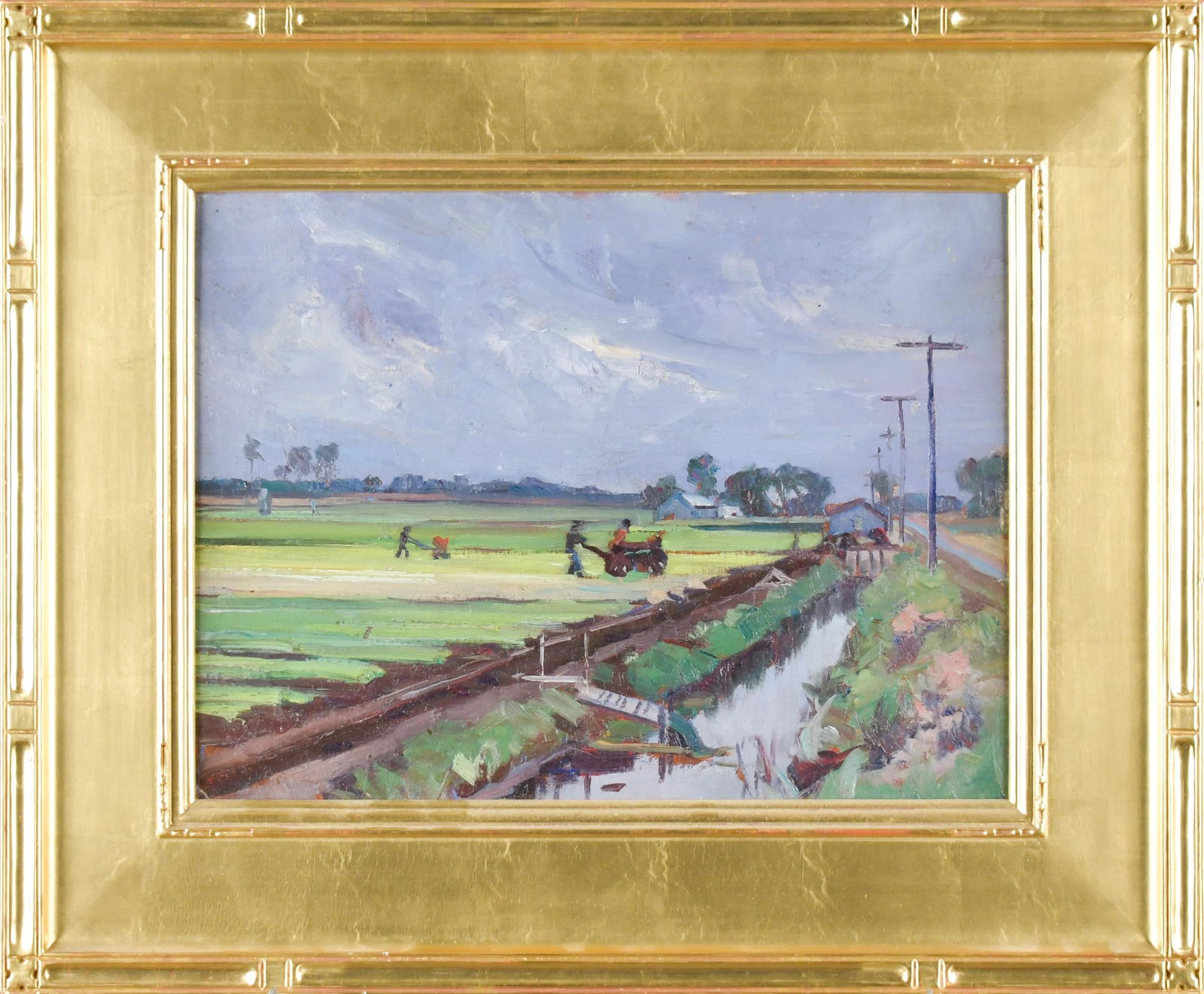 STANLEY WOODWARD OIL, 'CELERY FIELDS'. (1 of 9)