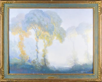 WILLIAM EMERSON GOUACHE, LANDSCAPE.