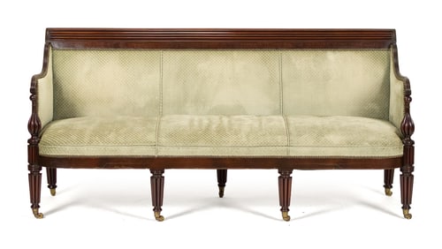 19TH C. BALTIMORE FEDERAL SOFA, WILLIAM CAMP ATTRIB.