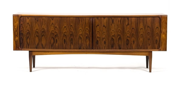 BERNHARD PEDERSEN & SON ROSEWOOD SIDEBOARD.