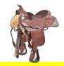 EXCEPTIONAL STERLING MOUNTED WESTERN SHOW SADDLE.