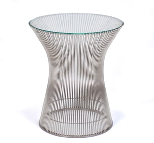 WARREN PLATNER FOR KNOLL WIRE TABLE.