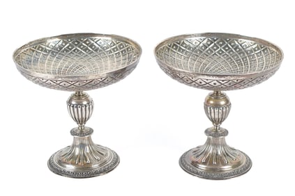 PR. CRICHTON BROTHERS STERLING COMPOTES.