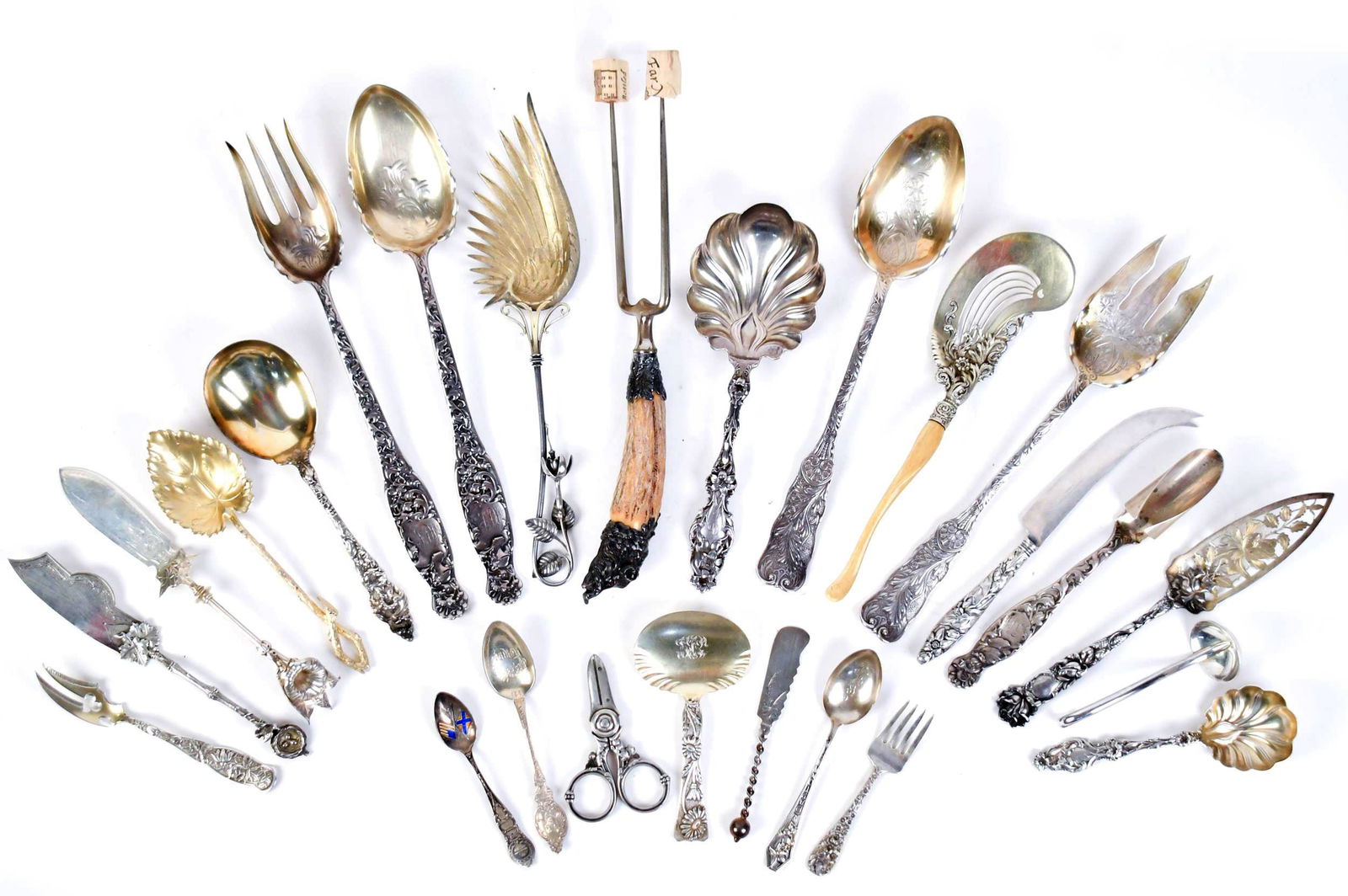 STERLING SERVING PIECES, 24 PCS. (1 of 15)