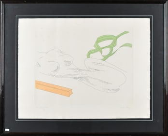 VINTAGE MAN RAY ETCHING, UNTITLED.