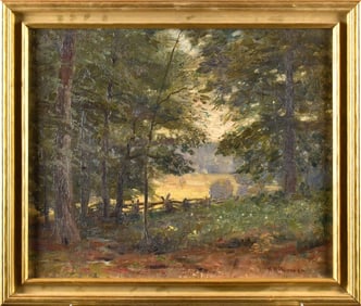 NICHOLAS RICHARD BREWER OIL, FOREST’S EDGE.