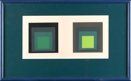 JOSEF ALBERS SERIGRAPH, FORMULATION: ARTICULATION.