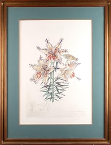 SALVADOR DALI LITHOGRAPH, LILY CHAPELLE.