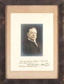 PRESIDENT WILLIAM TAFT SIGNED PHOTOGRAPH.