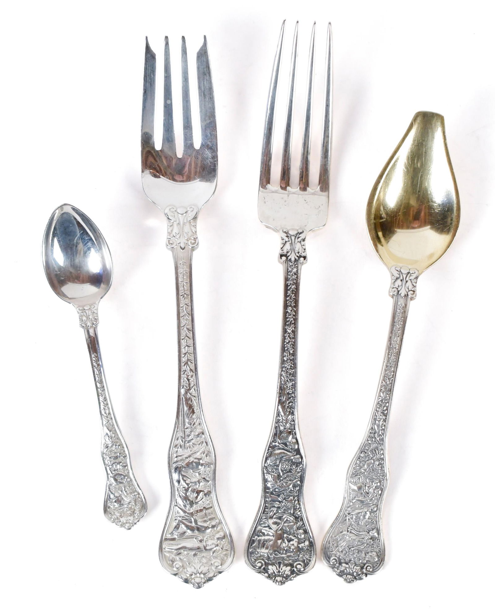 TIFFANY & CO. OLYMPIAN STERLING FLATWARE. (1 of 18)