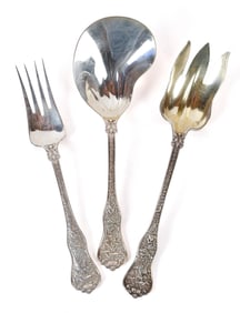 GORHAM COLIGINI STERLING FLATWARE.