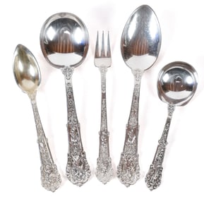 GORHAM COLIGINI STERLING FLATWARE.