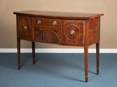 19TH C. ENGLISH REGENCY DIMINUTIVE SIDEBOARD.