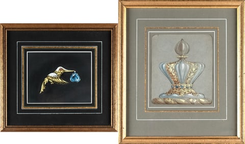 TWO DONALD CLAFLIN DESIGNS FOR TIFFANY & CO.
