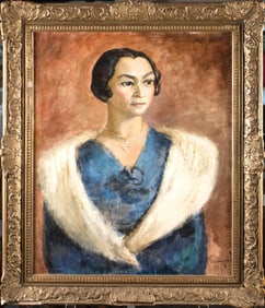 PORTRAIT OF ROSA TUCH BY GRUNWALD, 1932.