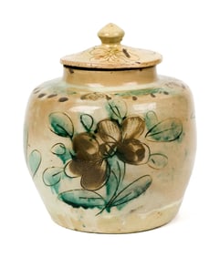 18TH C. KOREAN CERAMIC JAR.