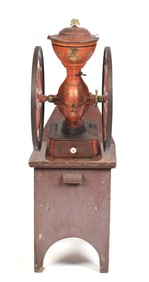 IMPRESSIVE LARGE SIZE ENTERPRISE 209 COFFEE MILL.