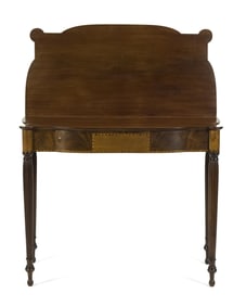 FINE FEDERAL BOSTON SEYMOUR CARD TABLE.