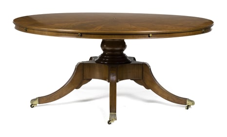 FINE 20TH C. REGENCY STYLE JUPE TABLE.