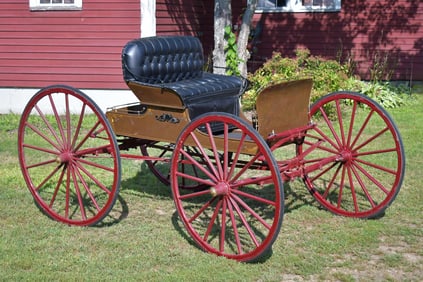 19TH C. MCLAUGHLIN CARRIAGE CO. BUGGY.