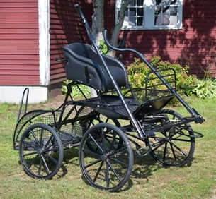 CONTEMPORARY BENNINGTON SINGLE PONY MARATHON VEHICLE.