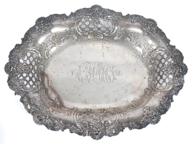 ANTIQUE TIFFANY & CO. STERLING BOWL.
