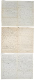 TWO CIVIL WAR LETTERS.