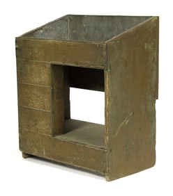 ADORABLE 19TH C. DIMINUTIVE DRY SINK.