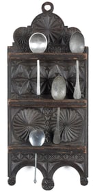 CARVED SPOON RACK, COPY.