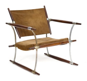 VINTAGE JENS QUISTGAARD SAFARI STOKKE CHAIR.