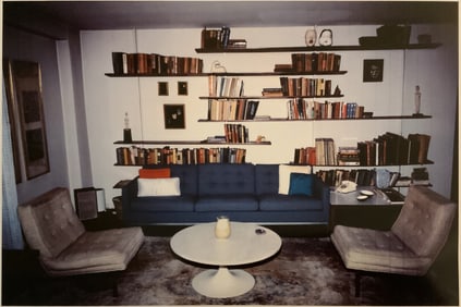 VINTAGE PHILIP ENFIELD FLOATING SHELF SYSTEM.