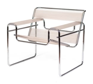 VINTAGE MARCEL BREUER WASSILY SPAGHETTI CHAIR.