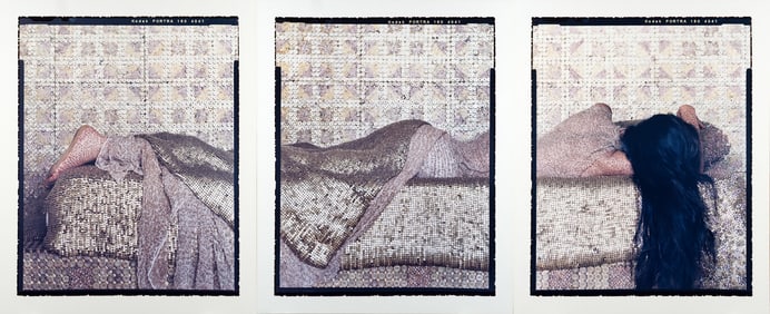 LALLA ESSAYDI TRIPTYCH, BULLETS REVISITED 26.