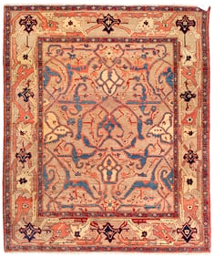 VINTAGE TURKISH ORIENTAL ROOM SIZE RUG.