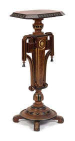 19TH C. RENAISSANCE REVIVAL PEDESTAL.